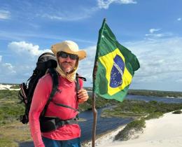 Johann Grondin : de Chuí à l’Oiapoque, l’homme qui traverse le Brésil à pied