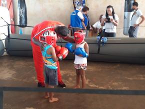 De la boxe pour les tout-petits
