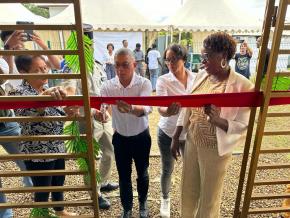 Inauguration d'un Centre de Formation des Apprentis Interprofessionnel « Hors les murs » à Saint-Laurent-du-Maroni