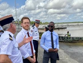 Douanes en Guyane : David Amiel veut renforcer les contrôles mobiles à la frontière sur le Maroni