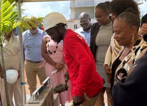 Cayenne : lancement officiel des travaux du groupe scolaire Christiane Taubira