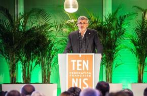 En Guyane, le président de la Fédération française de tennis séduit par le potentiel du territoire