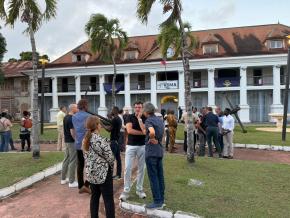 Agression de soignant : les médecins se mobilisent devant la préfecture