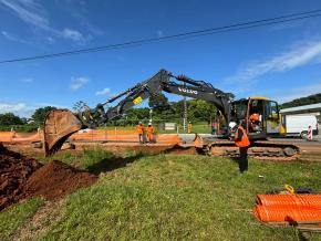 EDF PEI a fait le point sur les travaux de la canalisation de la centrale bioénergie du Larivot