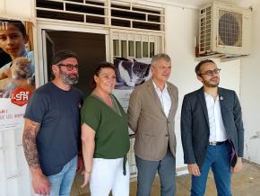 Lancement des travaux du dispensaire SPA à Matoury